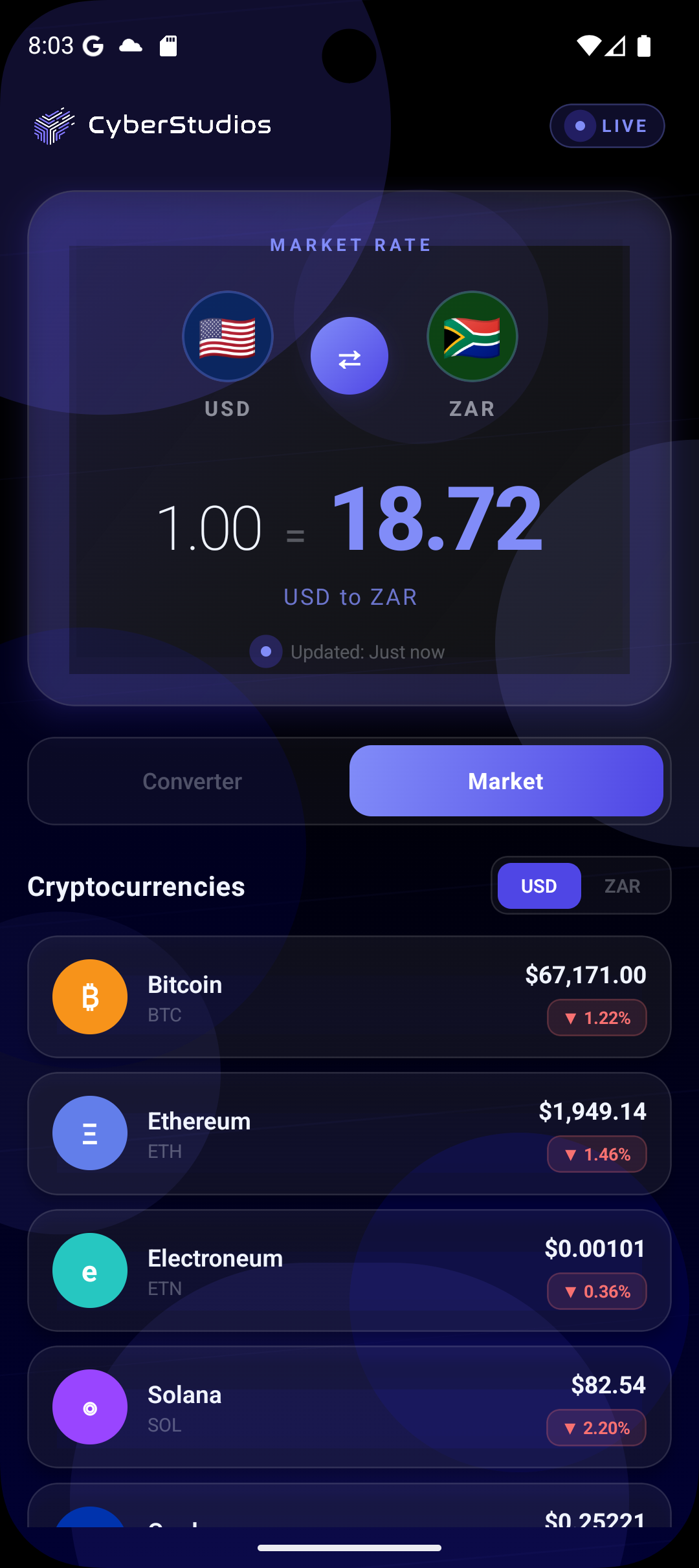 CyChain on Android